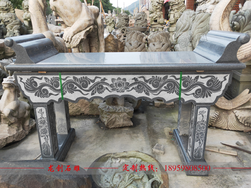 廟宇石頭供桌 供桌生產(chǎn)廠家