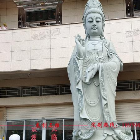 石雕觀(guān)音像制作定做 石雕觀(guān)音像廠(chǎng)家