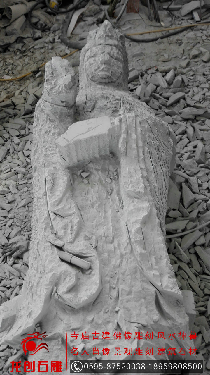 石雕觀音佛像怎樣雕刻？